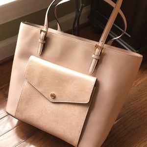 🆕 Michael Kors jet setter pink tote